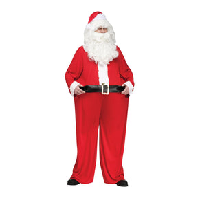 Fat Santa Adult Costume | One Size Fits Most