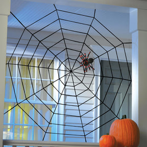 5 Foot Rope Spider Web Halloween Decoration