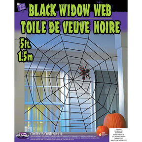 5 Foot Rope Spider Web Halloween Decoration