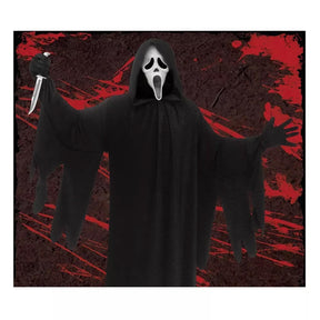 Ghost Face 5 Foot Backdrop Halloween Decor