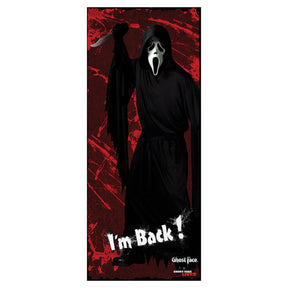 Ghost Face Door Cover Halloween Decor