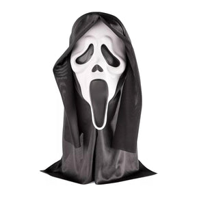 Ghost Face Adult Costume Mask w/ Shroud