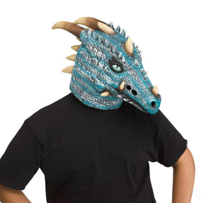 Ice Dragon (Blue) Adult Costume Mask