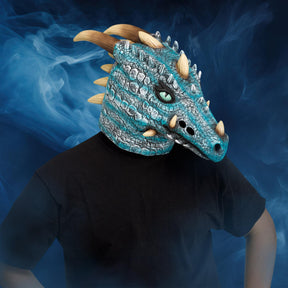 Ice Dragon (Blue) Adult Costume Mask