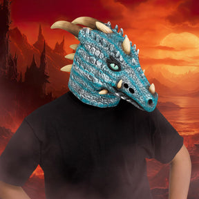 Ice Dragon (Blue) Adult Costume Mask