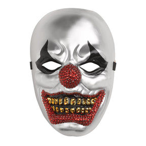 Big Top Bling Clown Adult Costume Mask