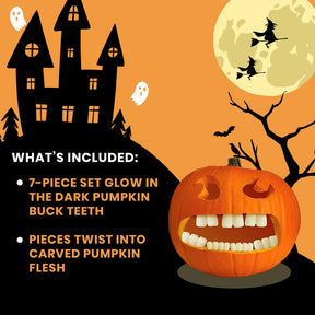 Halloween Pumpkin Accessory Kit | Buck Teeth