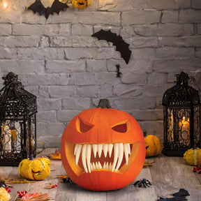 Halloween Pumpkin Accessory Kit | Fang Teeth