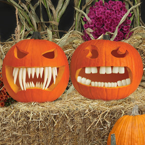 Halloween Pumpkin Accessory Kit | Fang Teeth