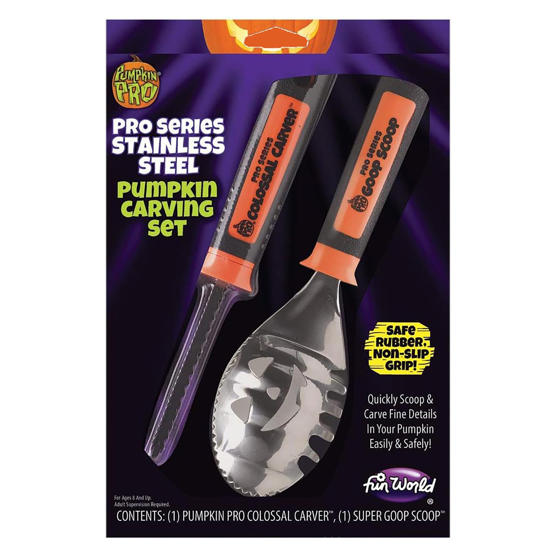 Stainless Steel Pumpkin Carving Tool Set