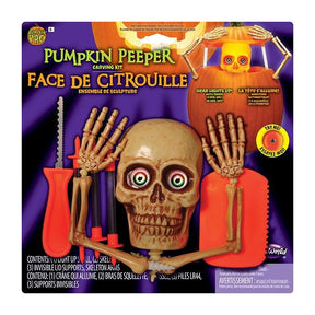 Light-Up Pumpkin Peeper Carving Kit