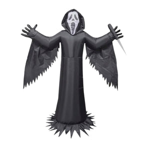 Scream Ghost Face 12' Inflatable Yard Decoration