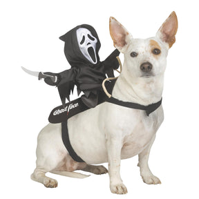 Ghost Face Rider Vest Pet Costume