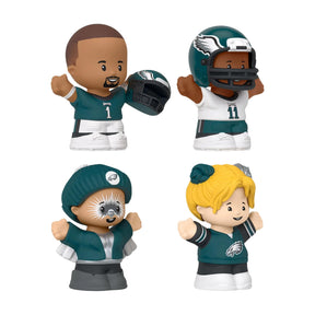 Philadelphia Eagles 4-Piece NFL Little People Collector Set