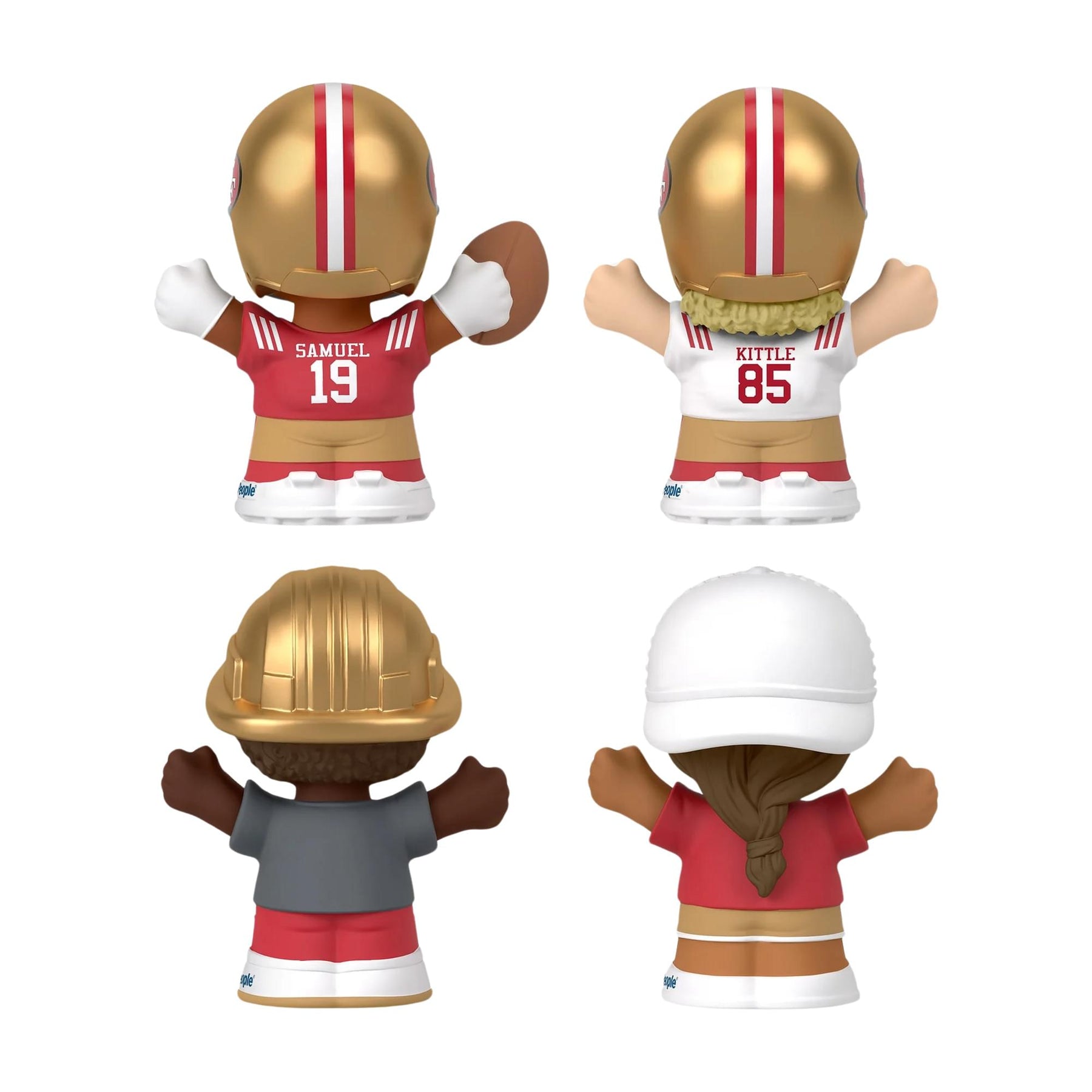 San Francisco 49ers 4-Piece NFL Little People Collector Set