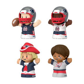 New England Patriots 4-Piece NFL Little People Collector Set