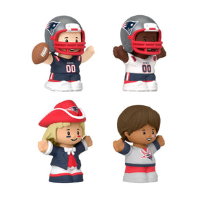 New England Patriots 4-Piece NFL Little People Collector Set