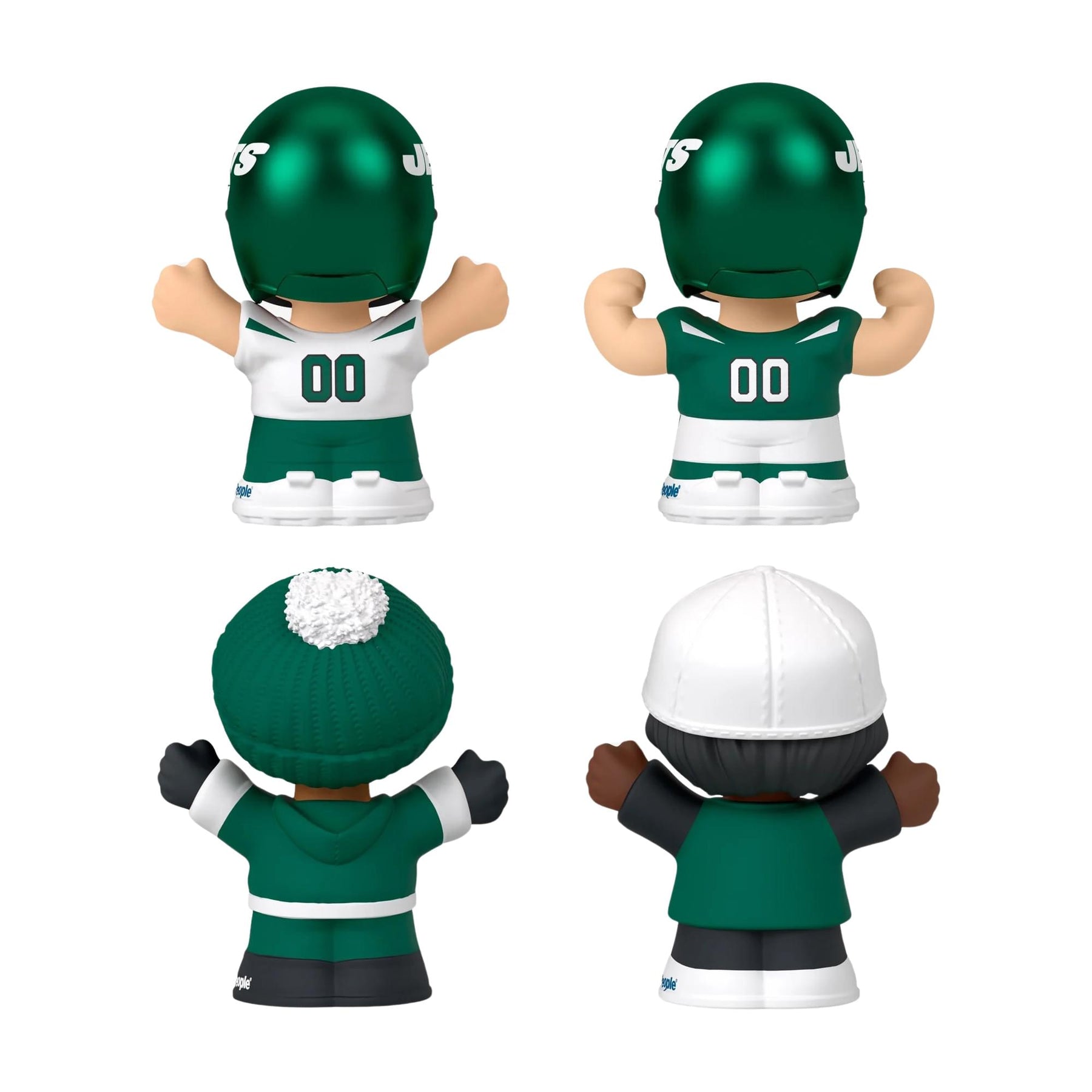 New York Jets 4-Piece NFL Little People Collector Set