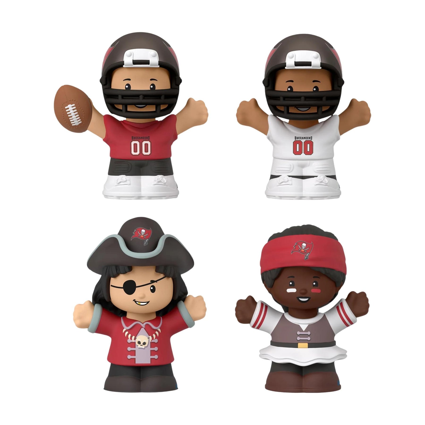 Tampa Bay Buccaneers 4-Piece NFL Little People Collector Set