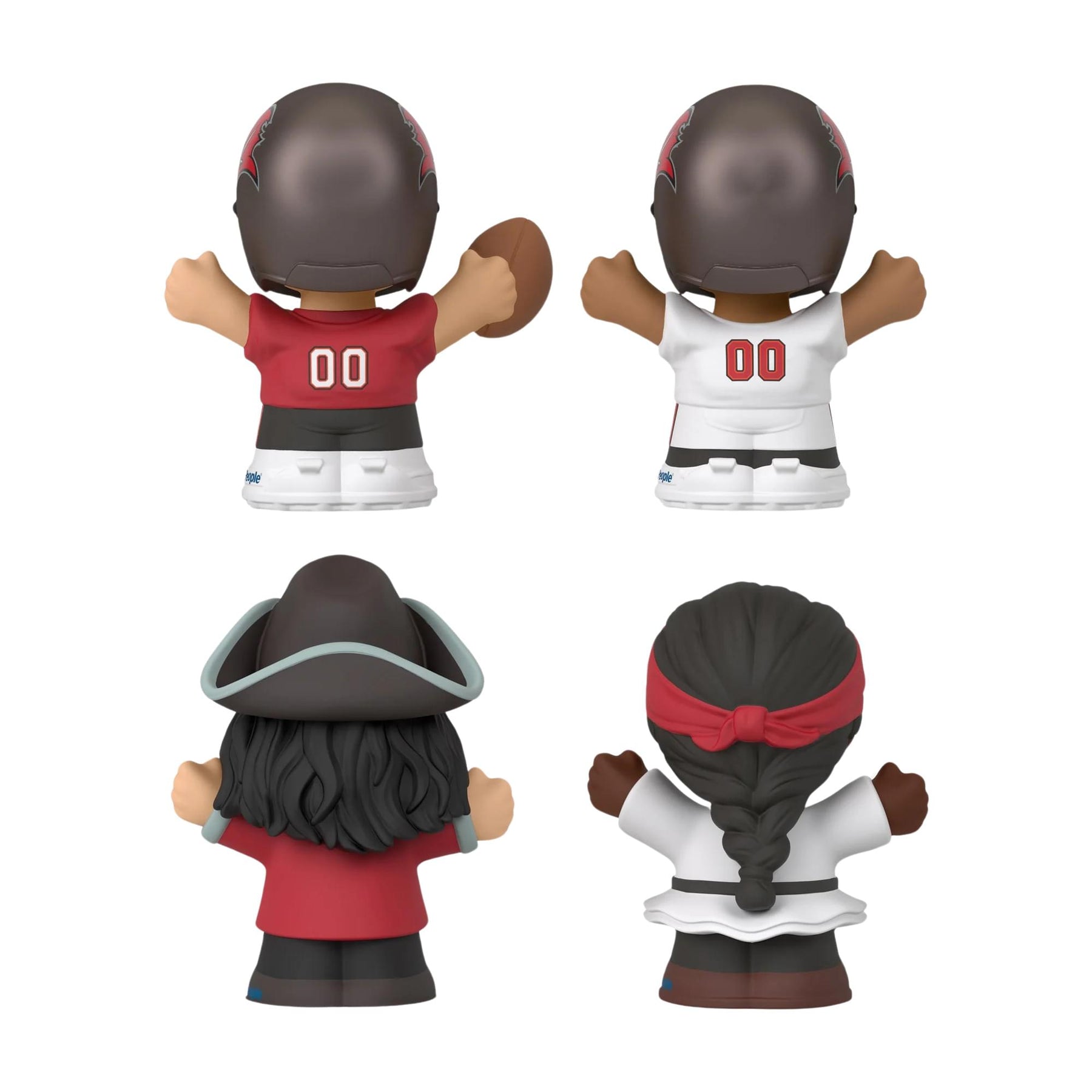 Tampa Bay Buccaneers 4-Piece NFL Little People Collector Set