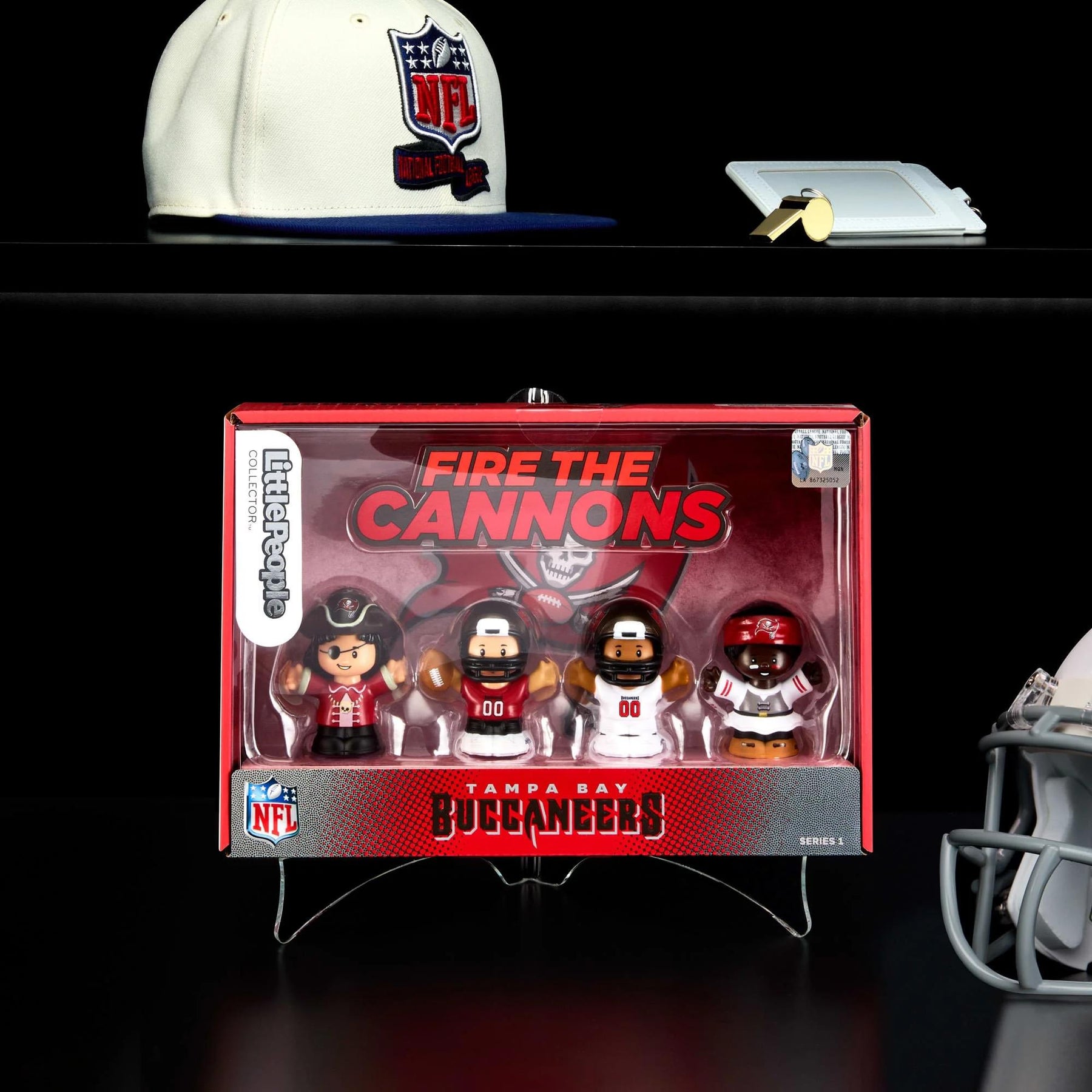 Tampa Bay Buccaneers 4-Piece NFL Little People Collector Set