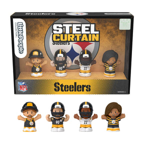 Pittsburg Steelers 4-Piece NFL Little People Collector Set