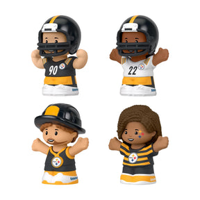 Pittsburg Steelers 4-Piece NFL Little People Collector Set