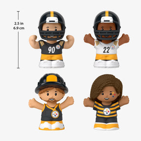 Pittsburg Steelers 4-Piece NFL Little People Collector Set