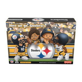 Pittsburg Steelers 4-Piece NFL Little People Collector Set