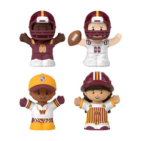 Washington Commanders 4-Piece NFL Little People Collector Set