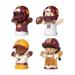 Washington Commanders 4-Piece NFL Little People Collector Set