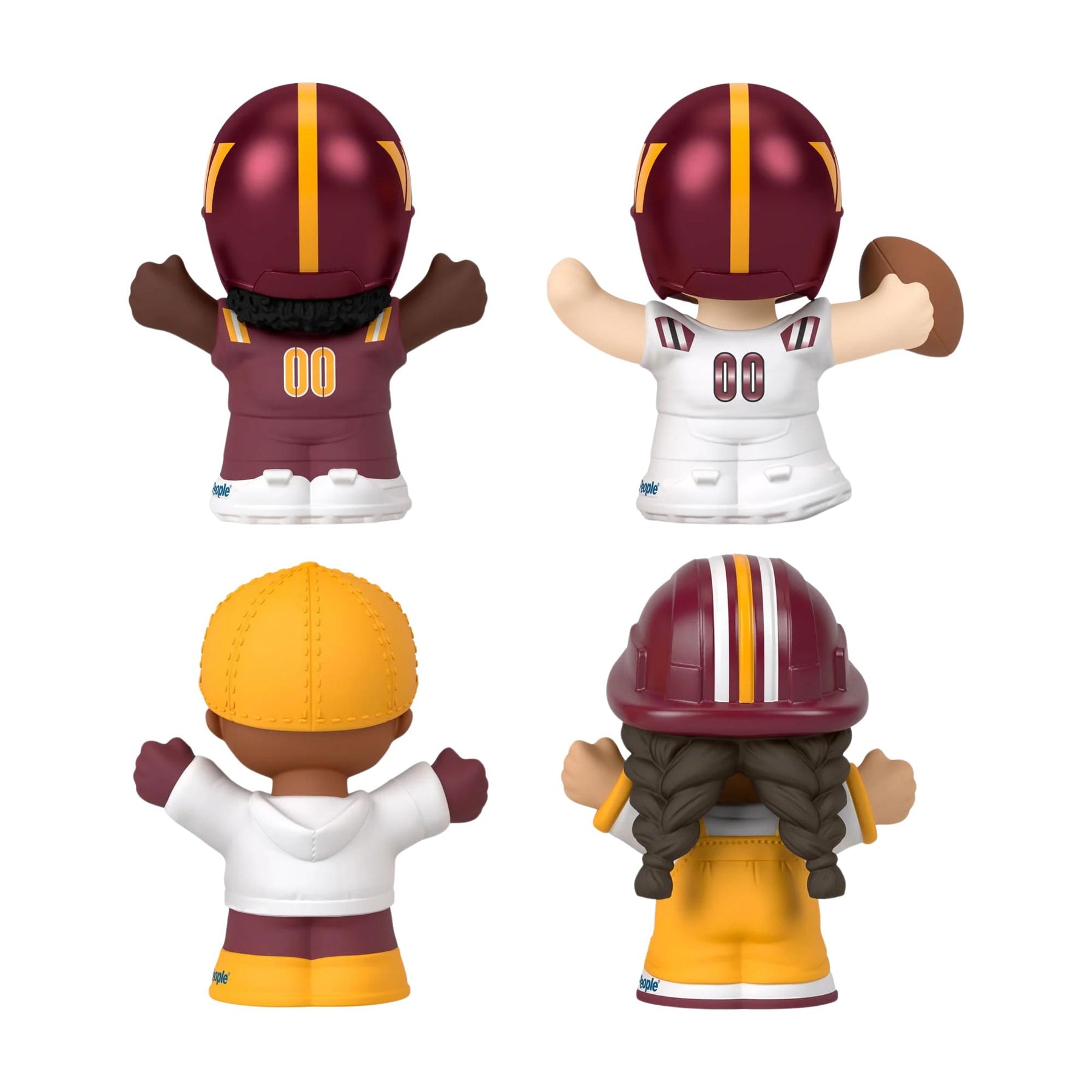 Washington Commanders 4-Piece NFL Little People Collector Set