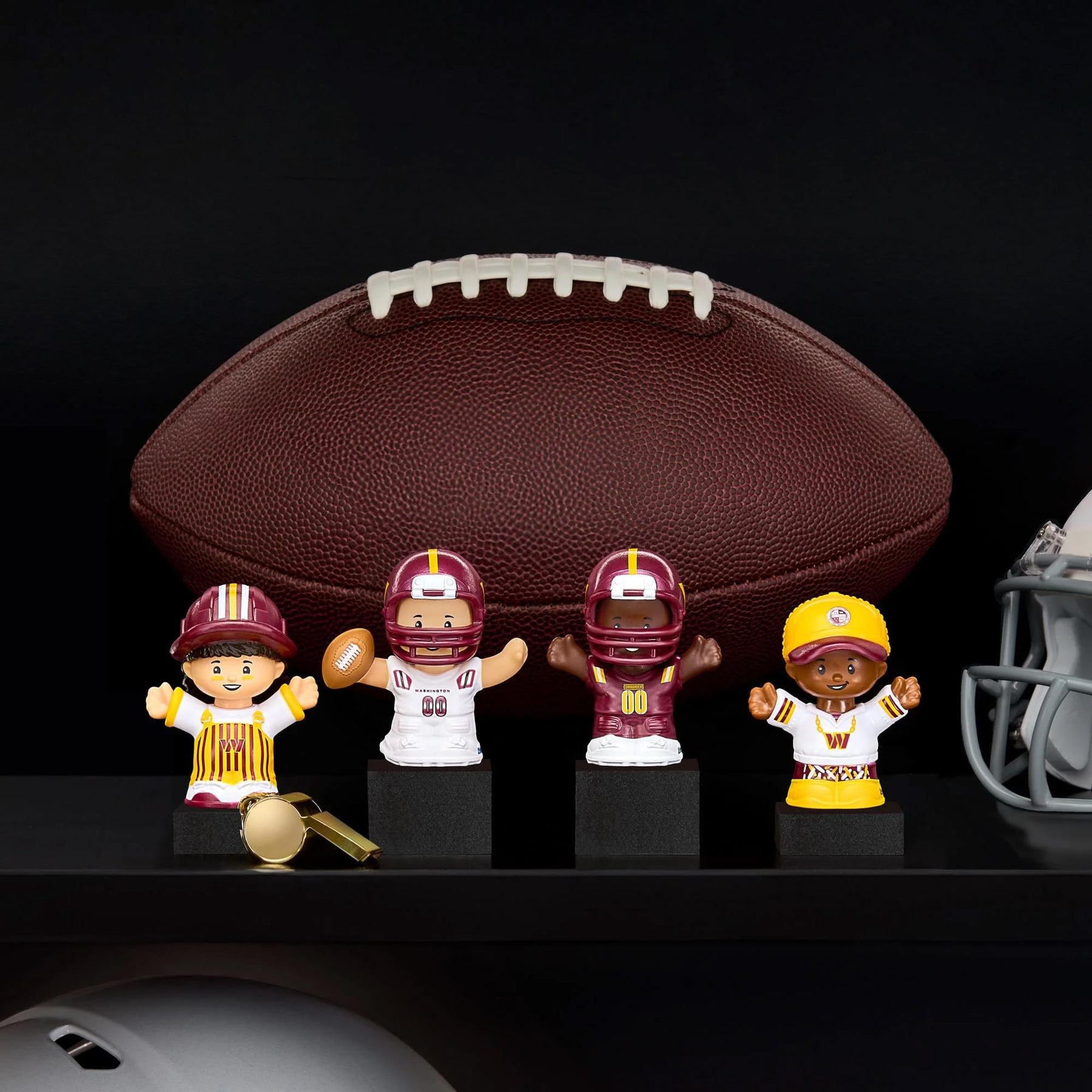 Washington Commanders 4-Piece NFL Little People Collector Set