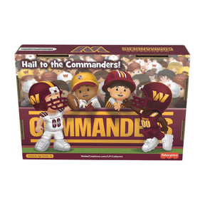 Washington Commanders 4-Piece NFL Little People Collector Set