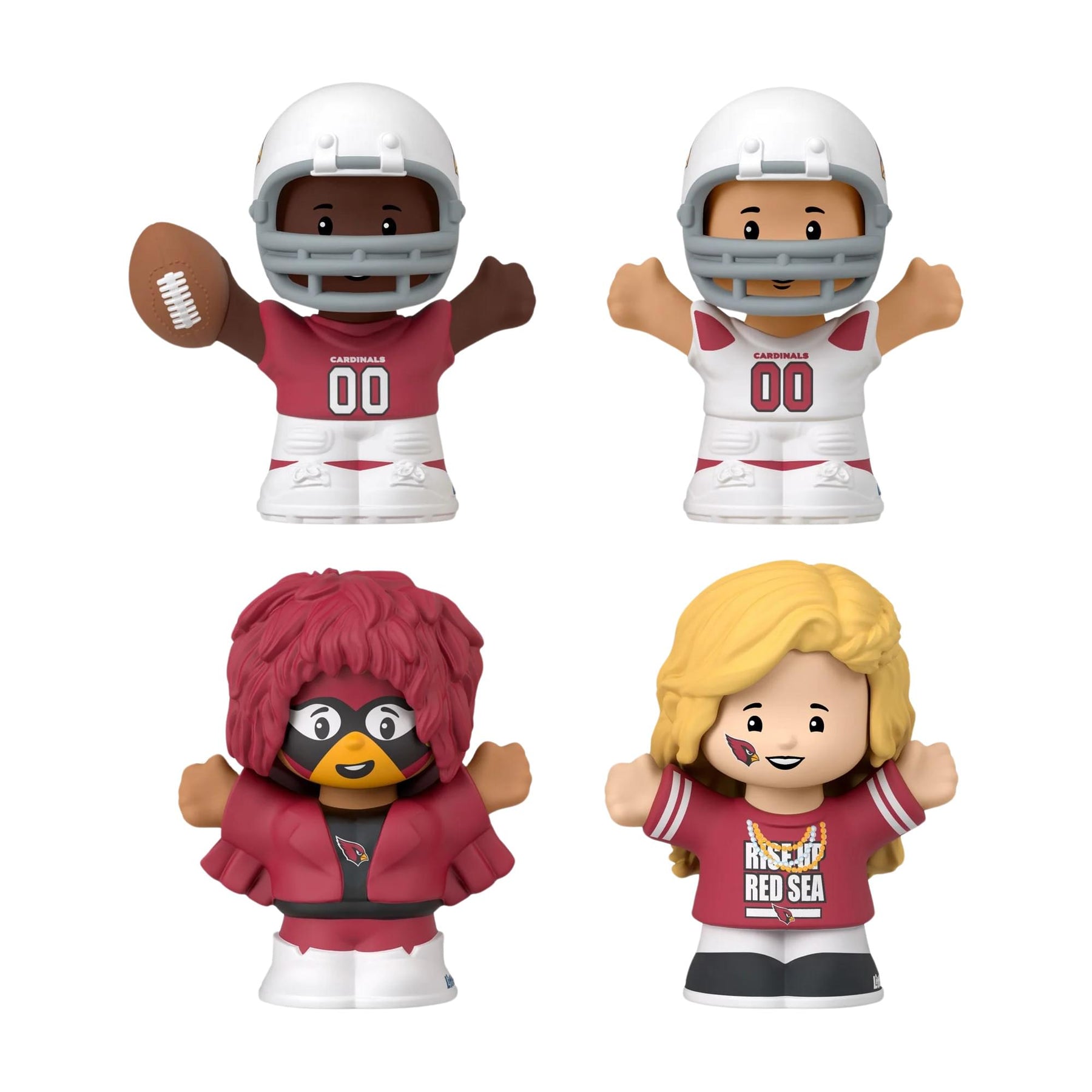 Arizona Cardinals 4-Piece NFL Little People Collector Set