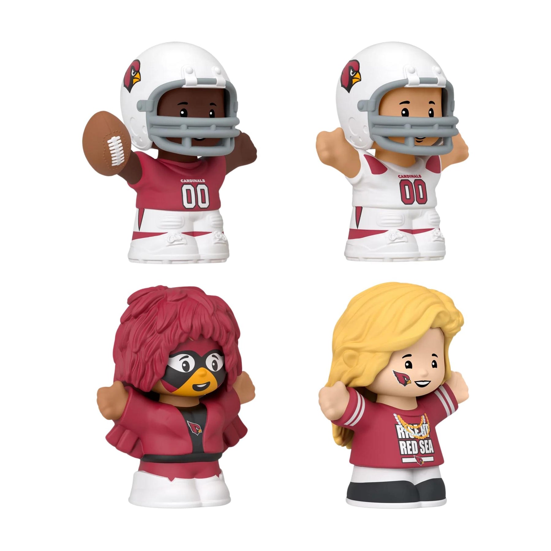 Arizona Cardinals 4-Piece NFL Little People Collector Set