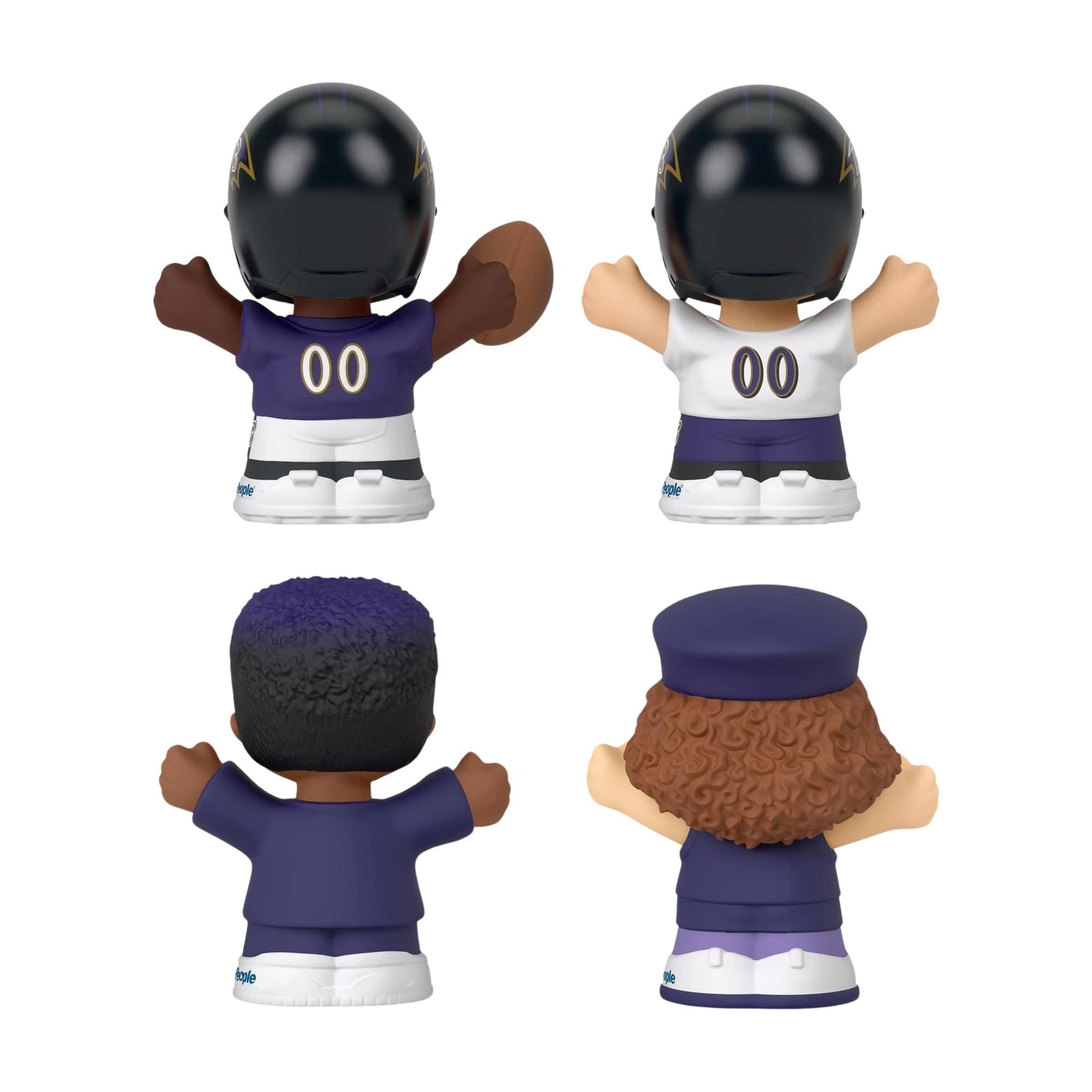 Baltimore Ravens 4-Piece NFL Little People Collector Set