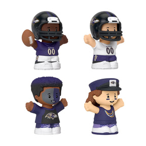 Baltimore Ravens 4-Piece NFL Little People Collector Set