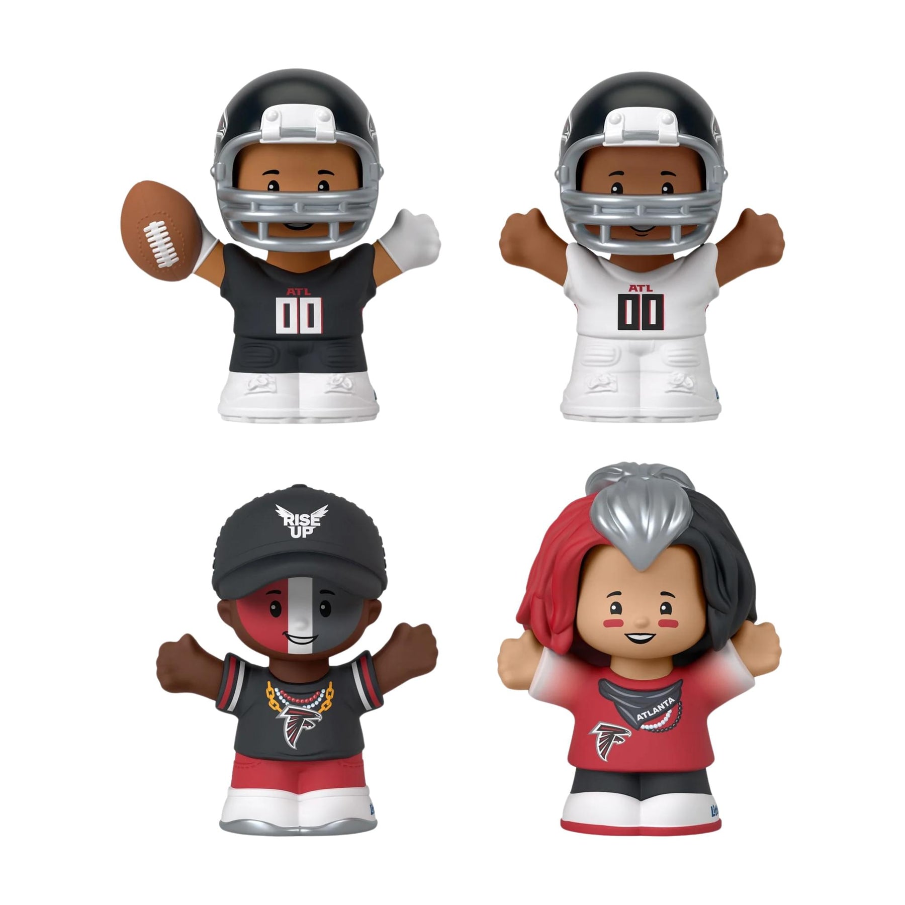 Atlanta Falcons 4-Piece NFL Little People Collector Set