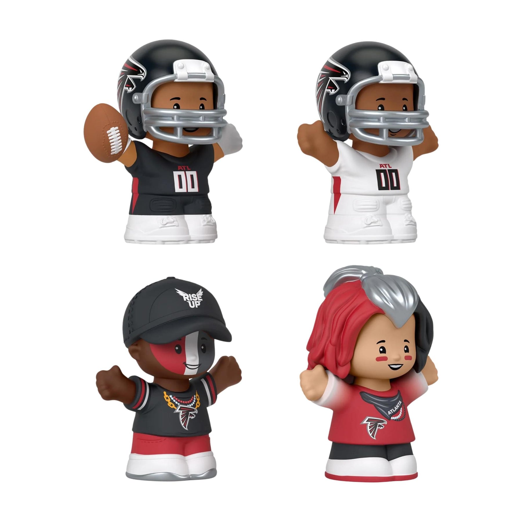 Atlanta Falcons 4-Piece NFL Little People Collector Set