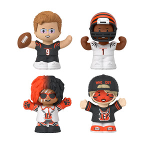 Cincinnati Bengals 4-Piece NFL Little People Collector Set