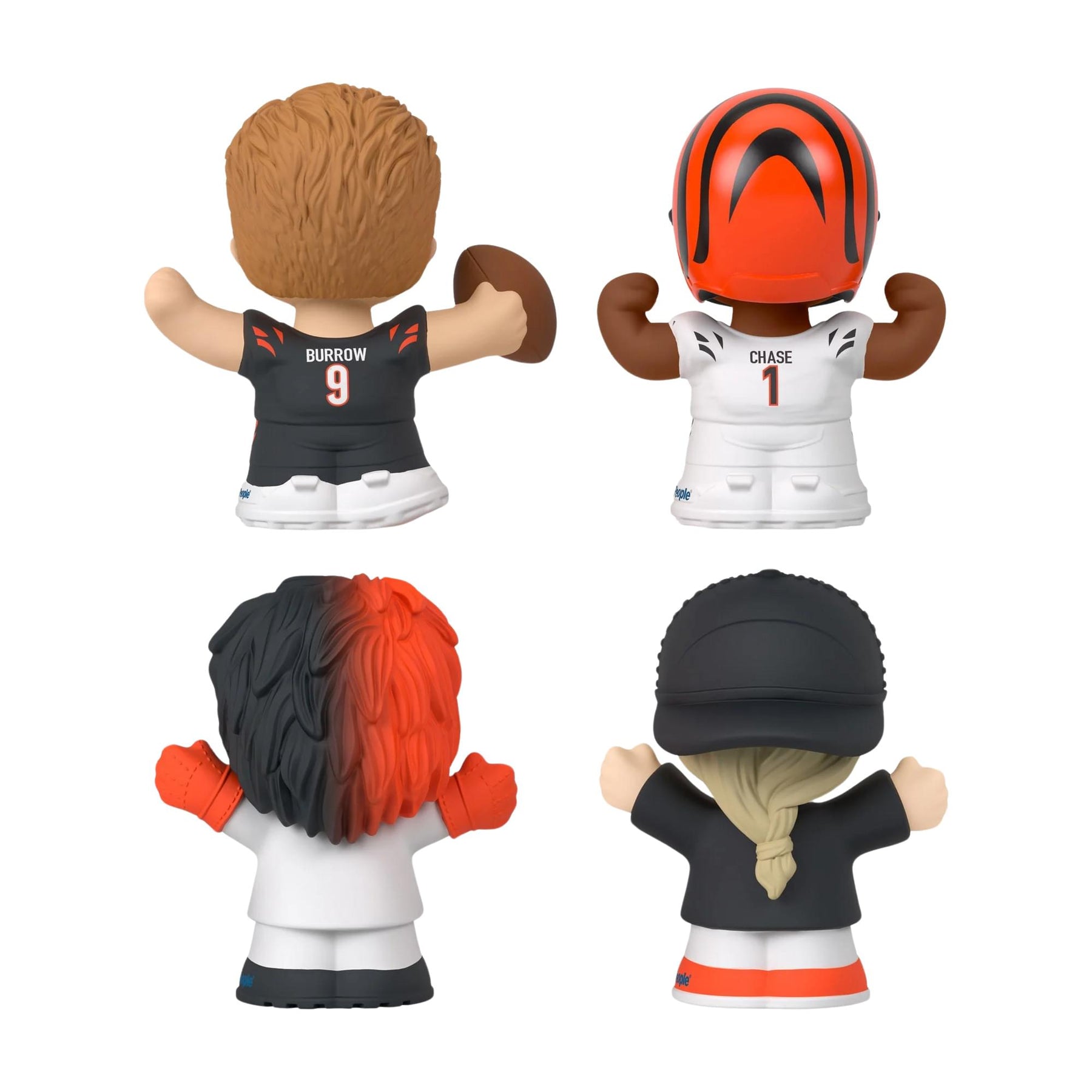 Cincinnati Bengals 4-Piece NFL Little People Collector Set