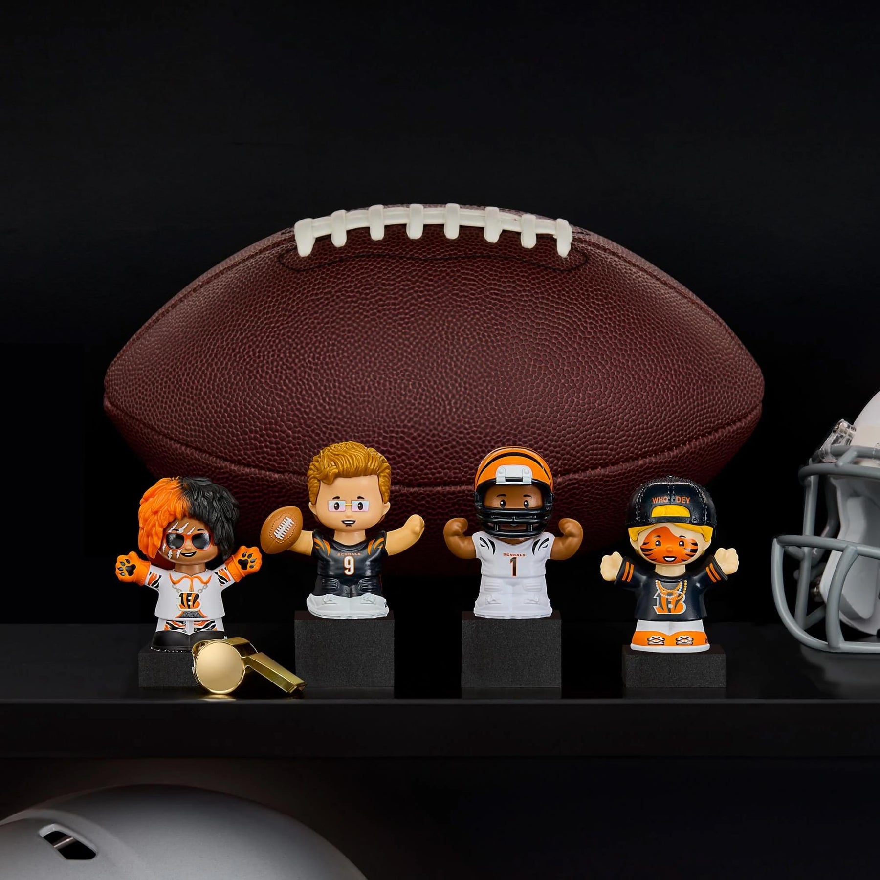 Cincinnati Bengals 4-Piece NFL Little People Collector Set