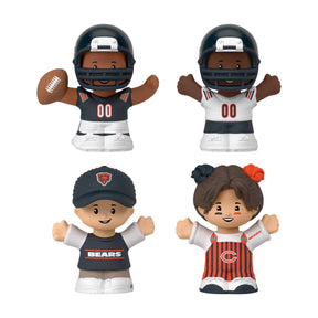 Chicago Bears 4-Piece NFL Little People Collector Set