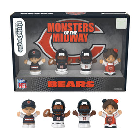 Chicago Bears 4-Piece NFL Little People Collector Set