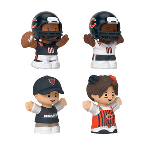 Chicago Bears 4-Piece NFL Little People Collector Set