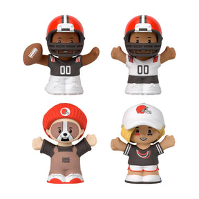 Cleveland Browns 4-Piece NFL Little People Collector Set