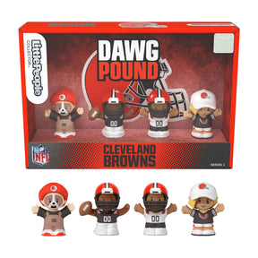 Cleveland Browns 4-Piece NFL Little People Collector Set