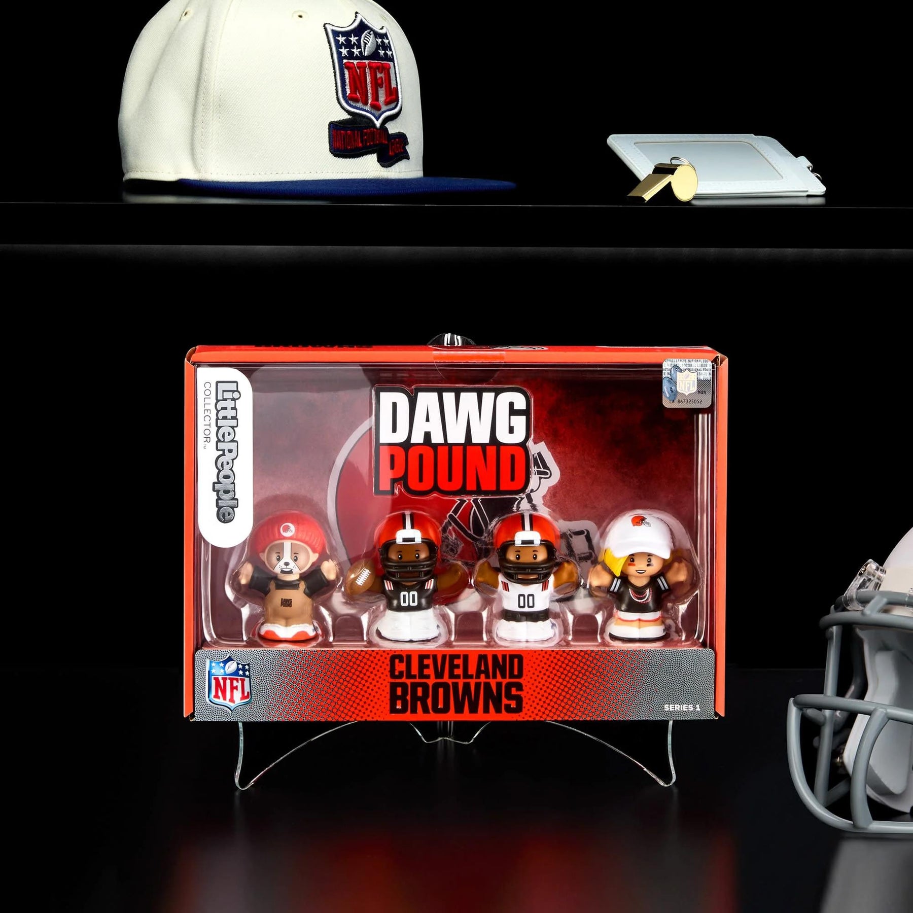 Cleveland Browns 4-Piece NFL Little People Collector Set