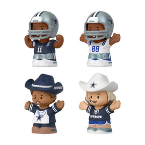 Dallas Cowboys 4-Piece NFL Little People Collector Set